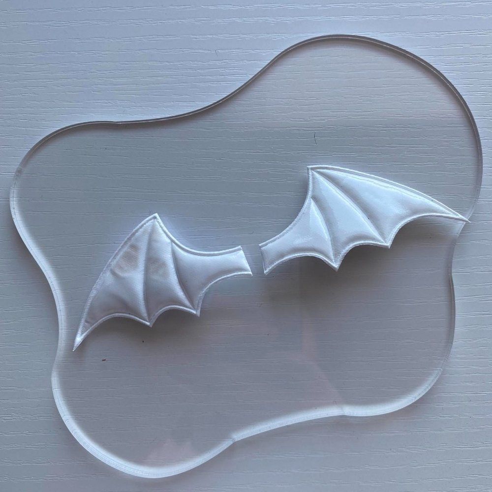 Devil Wings White Clips